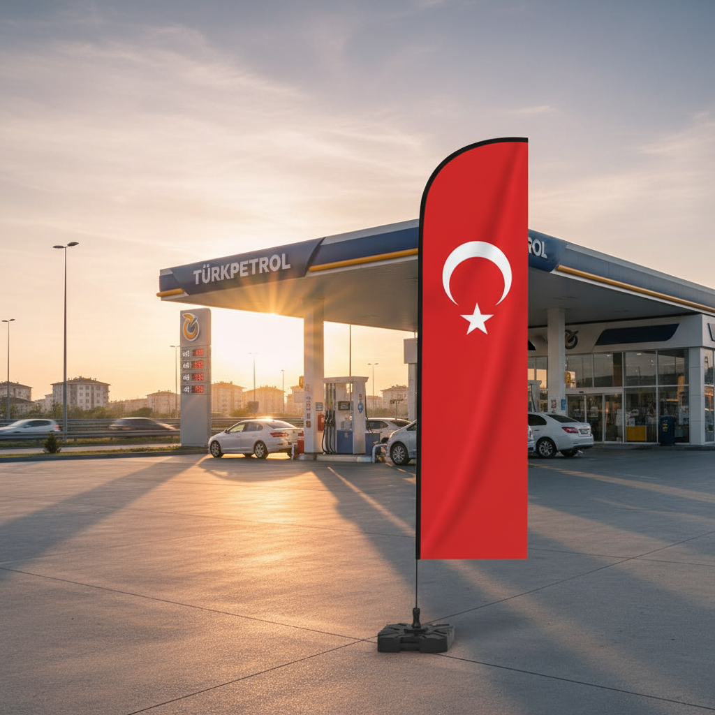 Türk Bayraklı Yelken Bayrak