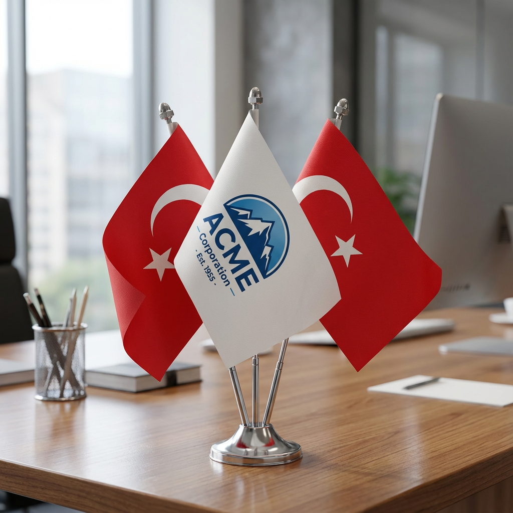 Üçlü Masa Bayrağı