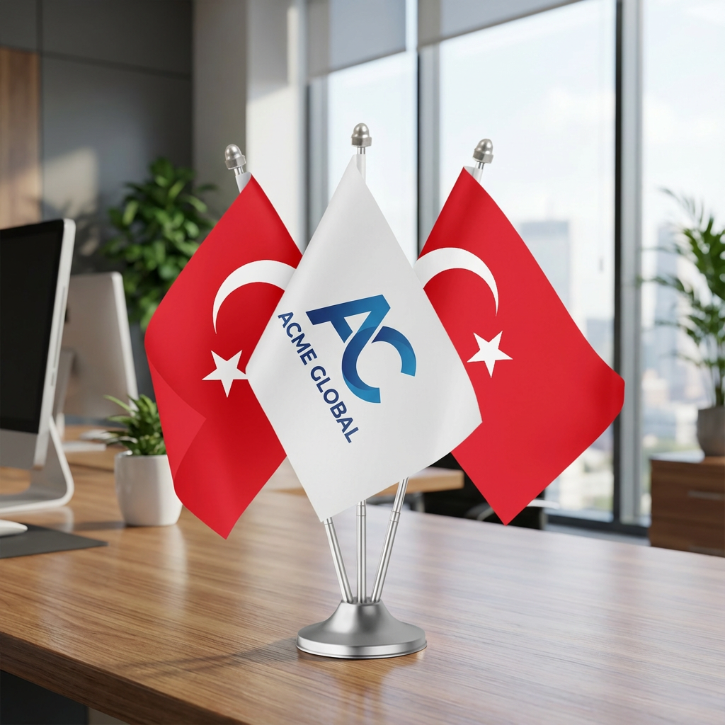 Üçlü Masa Bayrağı