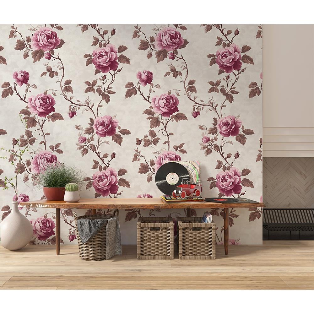 Zarif Gül Bahçesi Duvar Kağıdı