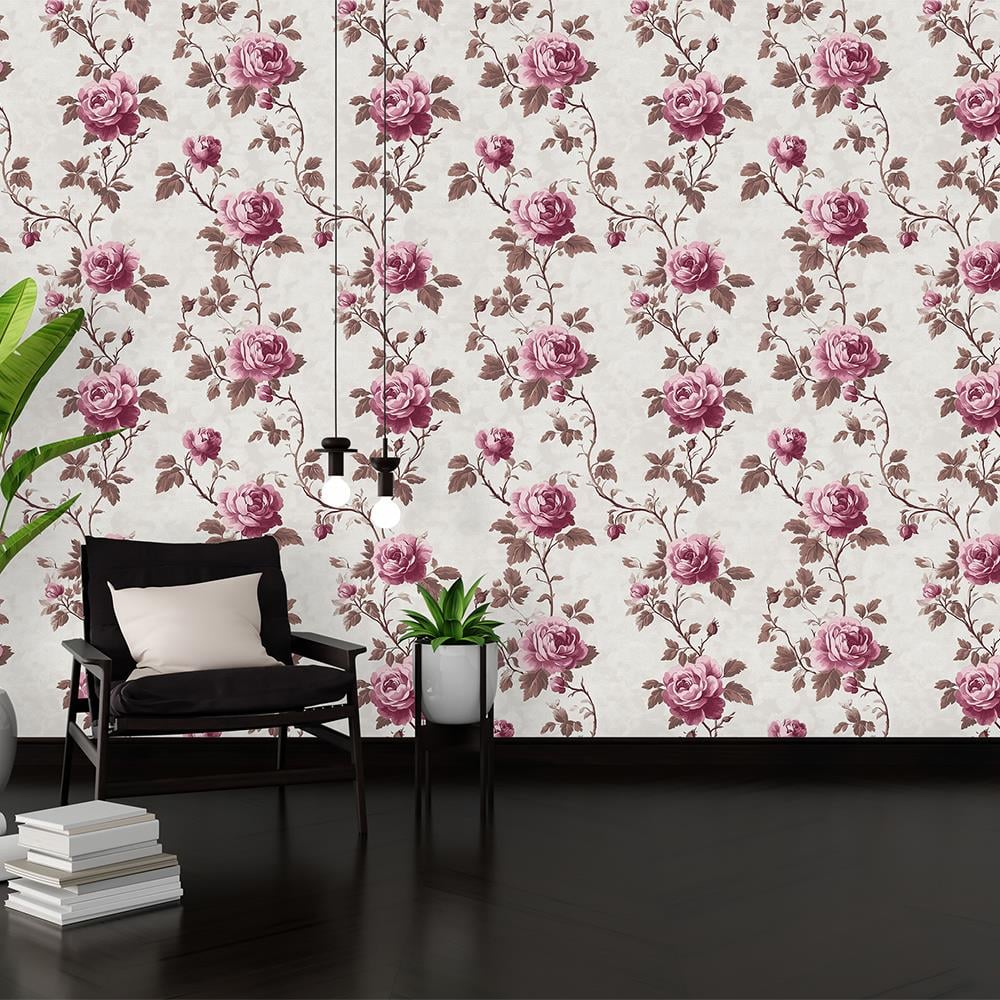 Zarif Gül Bahçesi Duvar Kağıdı