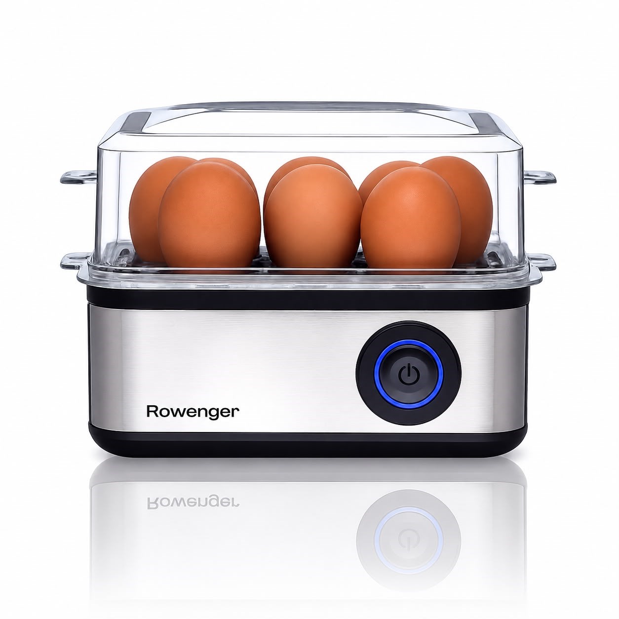 Rowenger 08-EGG 8'li Yumurta Pişirme Makinesı Yumurta Haşlama Makinesı Sesli Uyarı