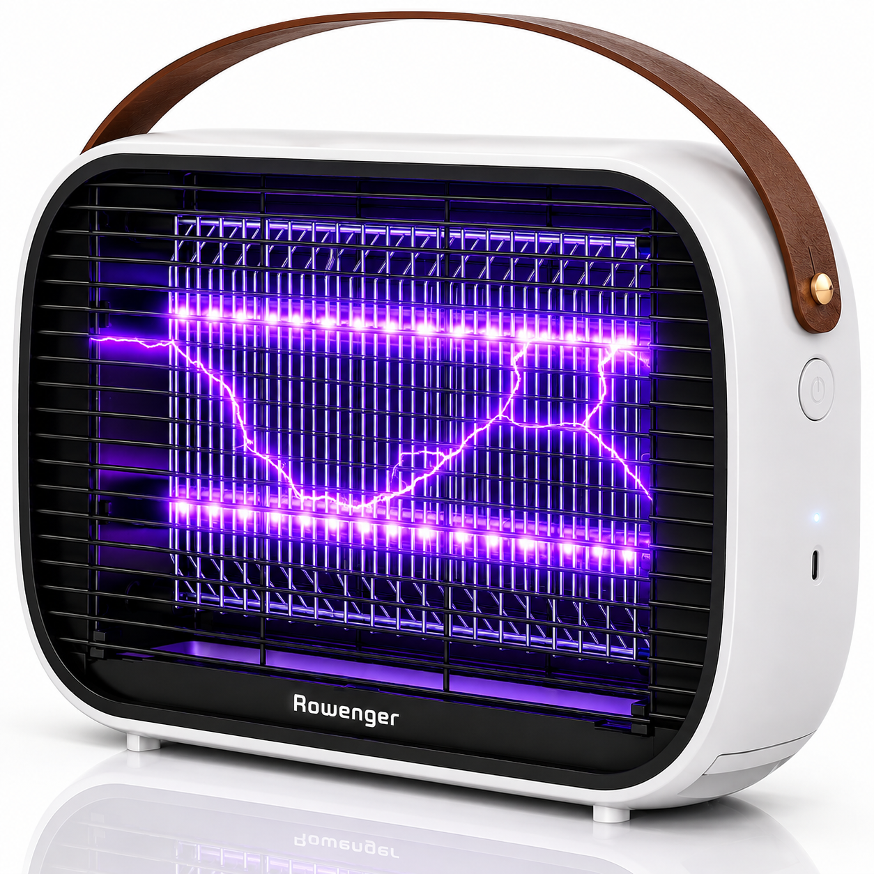 Rowenger MA15C UV-LED Işıklı 5200mAh Şarjlı + Elektrikli Sivrisinek Öldürücü Lamba Sinek Öldürücü