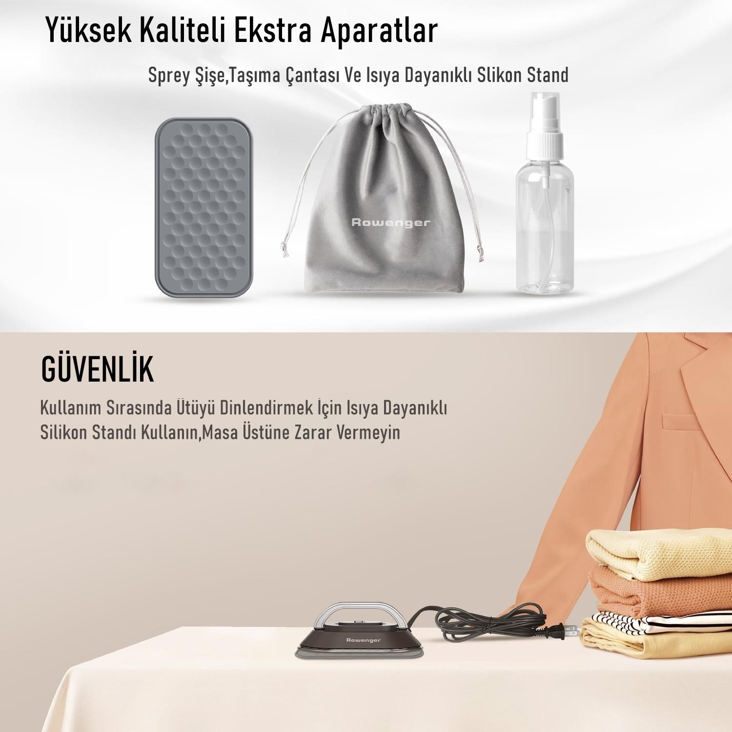 Rowenger Mini Global Seyahat Ütüsü