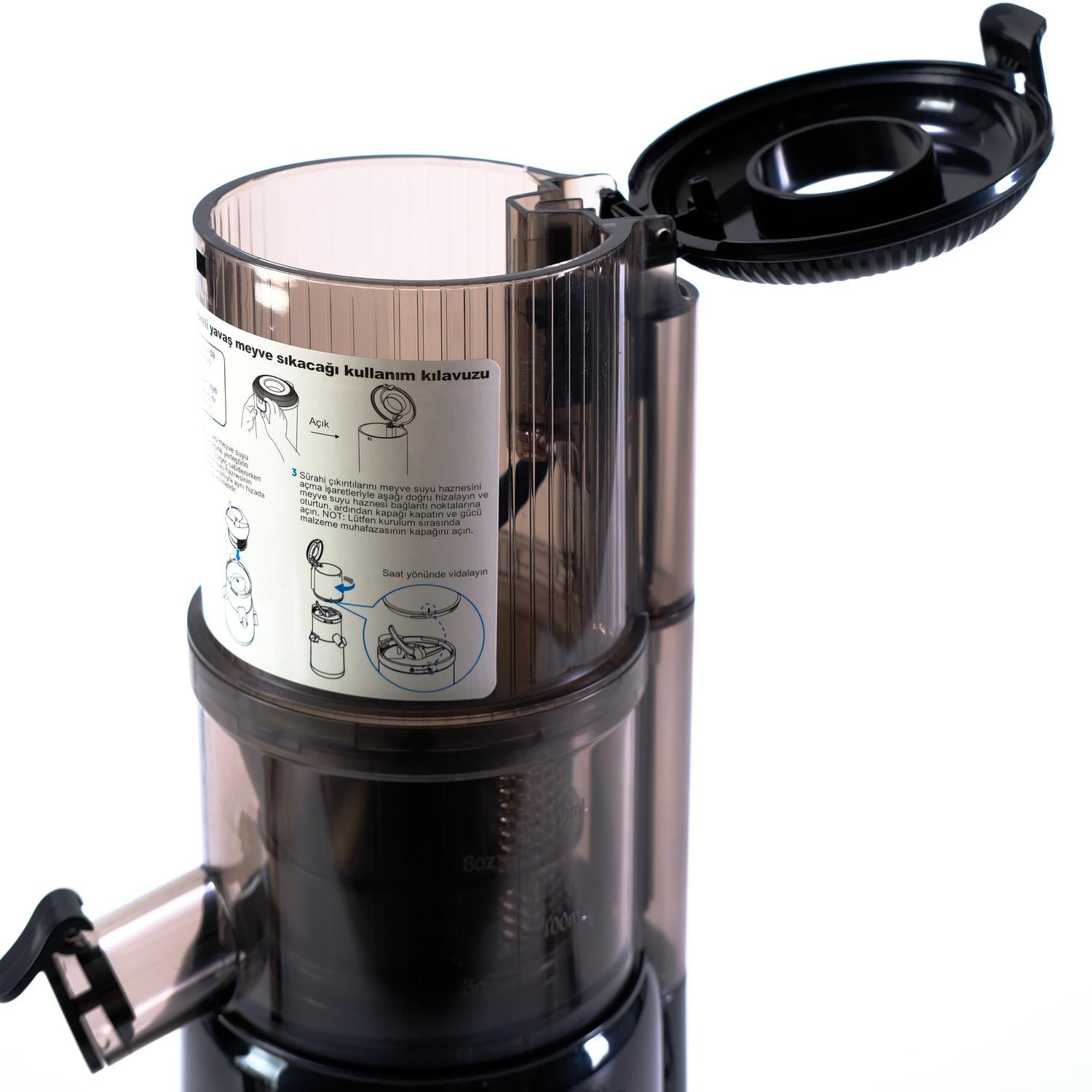 Rowenger Slow Juicer Yavaş Sıkım Katı Meyve Sıkacağı Soğuk Sıkım Meyve Sıkacağı
