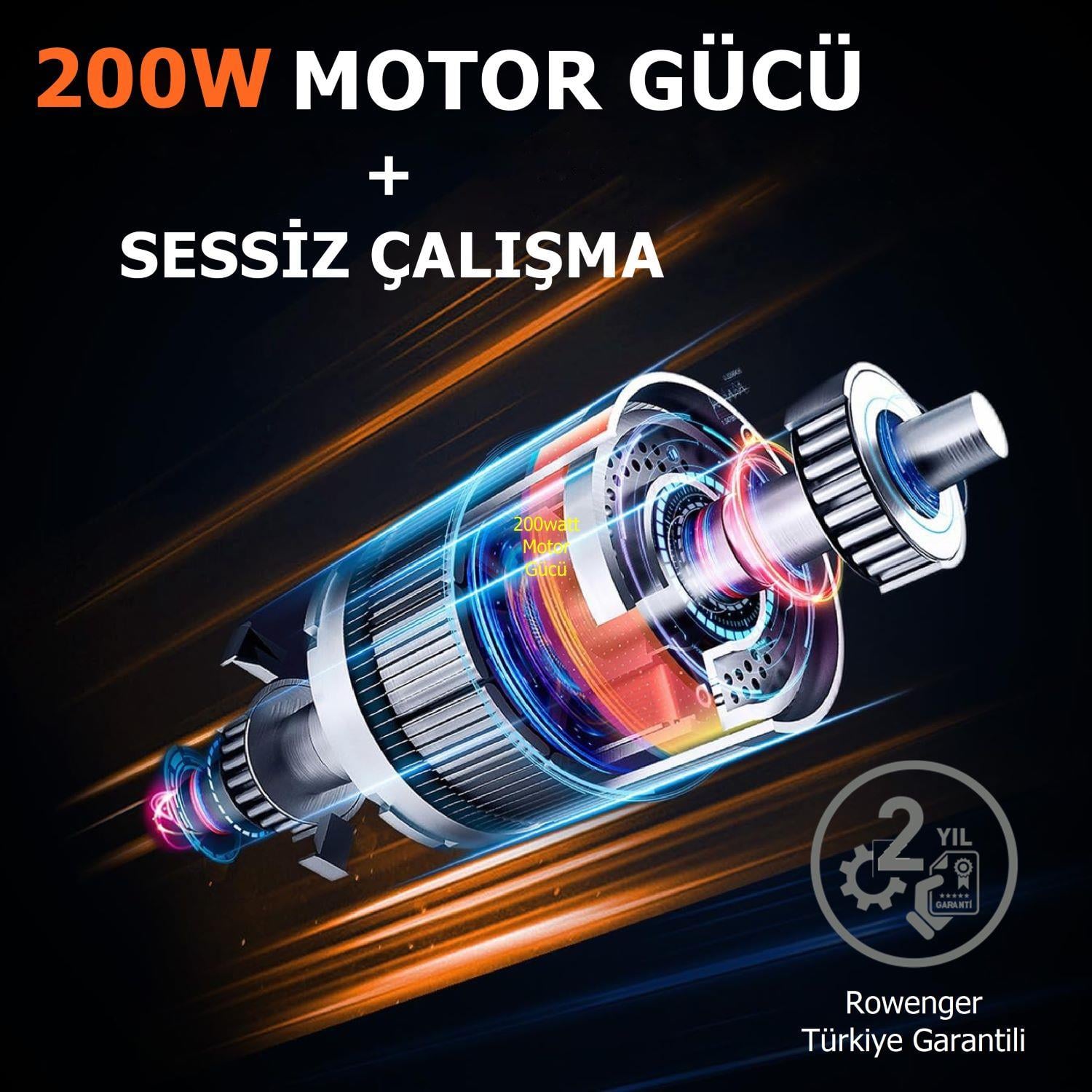 Rowenger Slow Juicer Yavaş Sıkım Katı Meyve Sıkacağı Soğuk Sıkım Meyve Sıkacağı