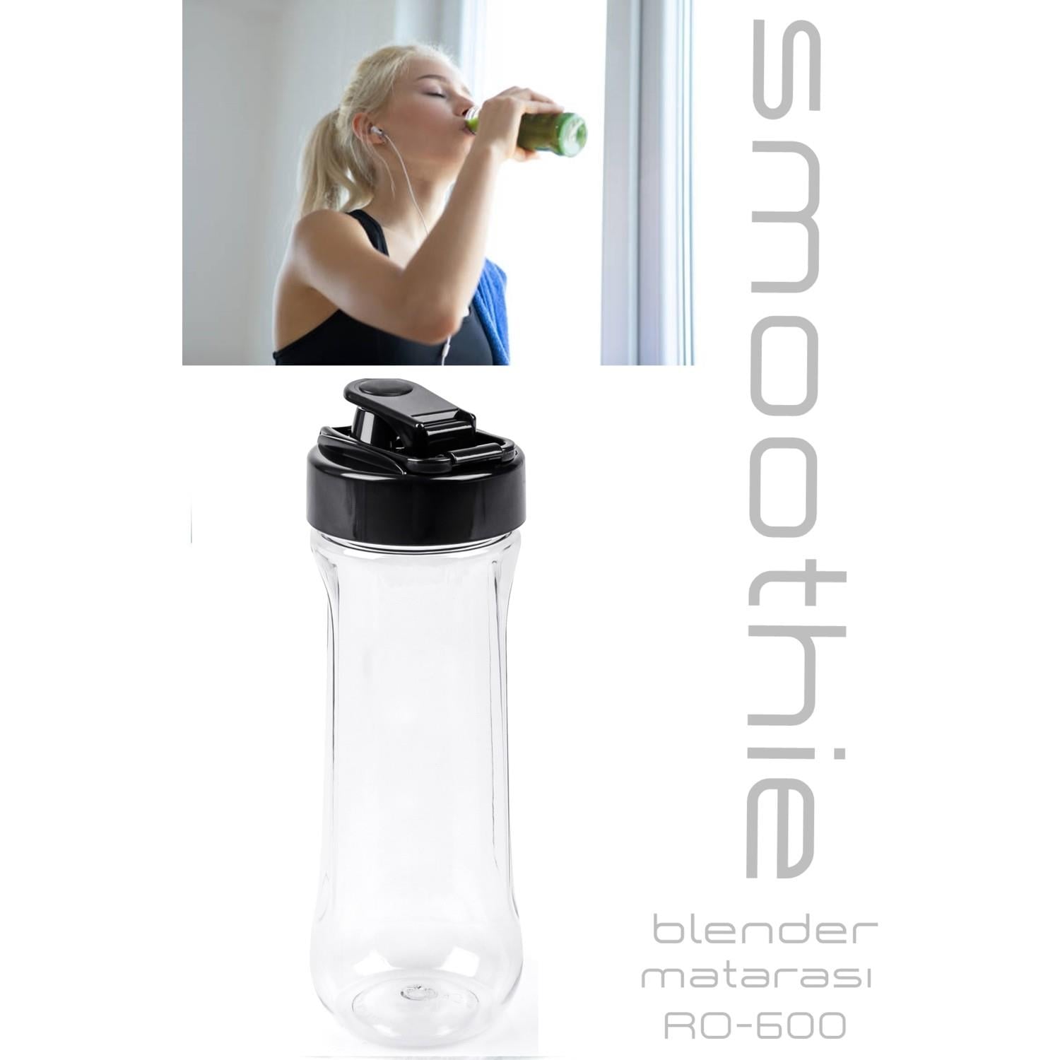 Rowenger Smoothie Blender Matarası Şişesi Yedek Smoothie Şişesi Sporcu Şişesi