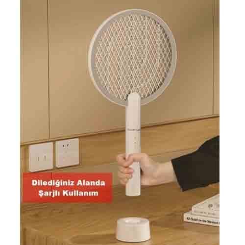 Rowenger WD-942 USB Şarjlı Uv Işıklı Elektrikli Sivrisinek Öldürücü Raket Sinek Öldürücü Sineksavar