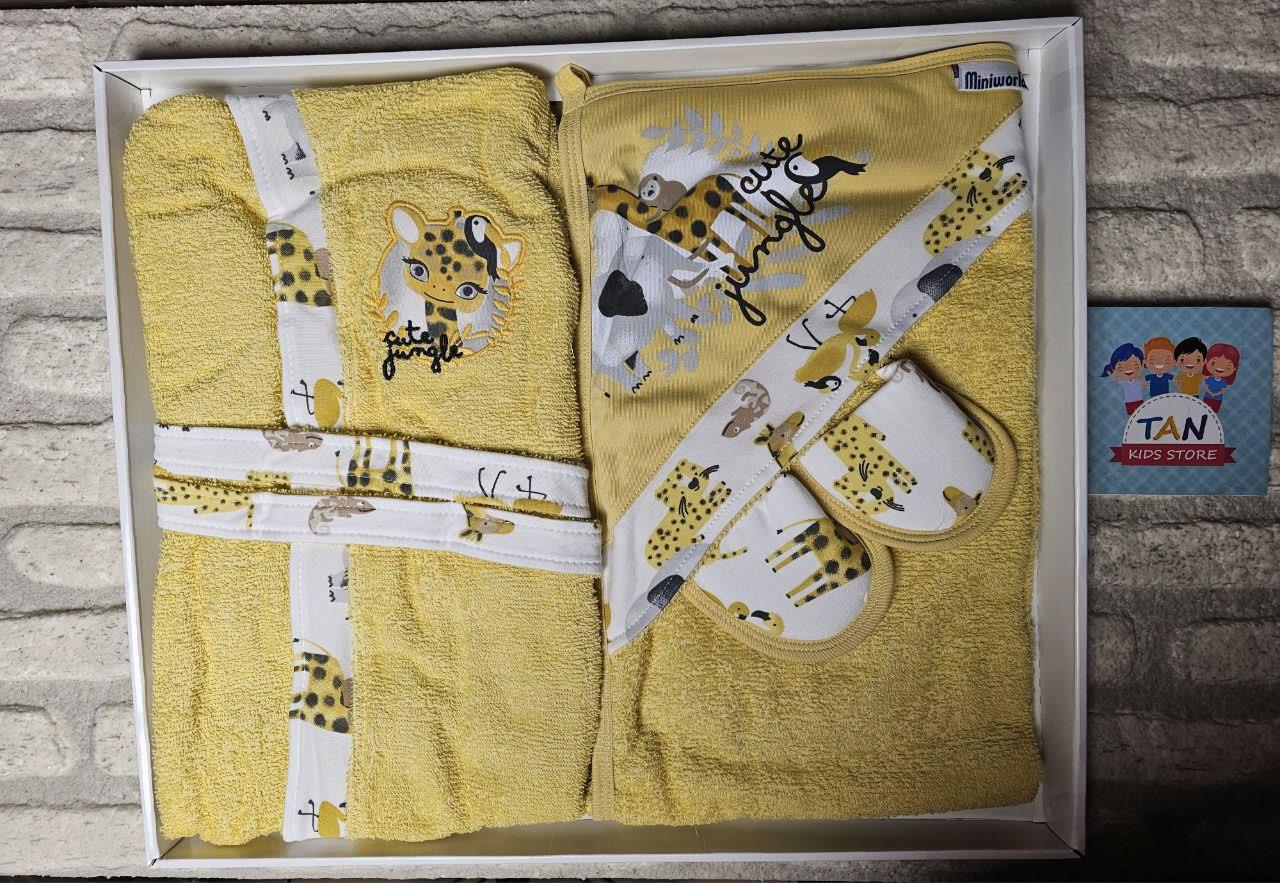 5 Parça Bornoz Seti