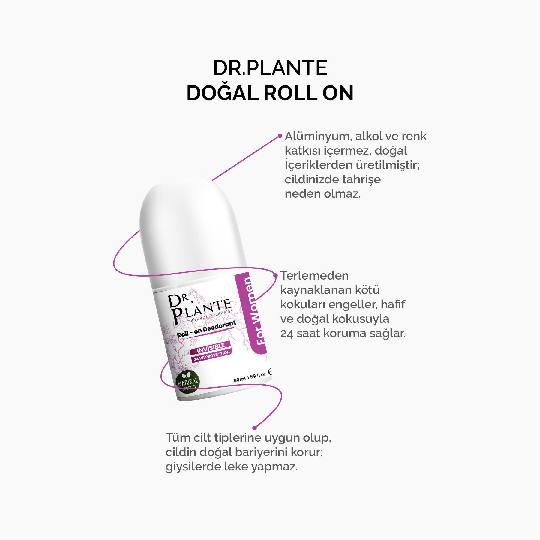 Doğal Roll On - Kadın - 50 ML