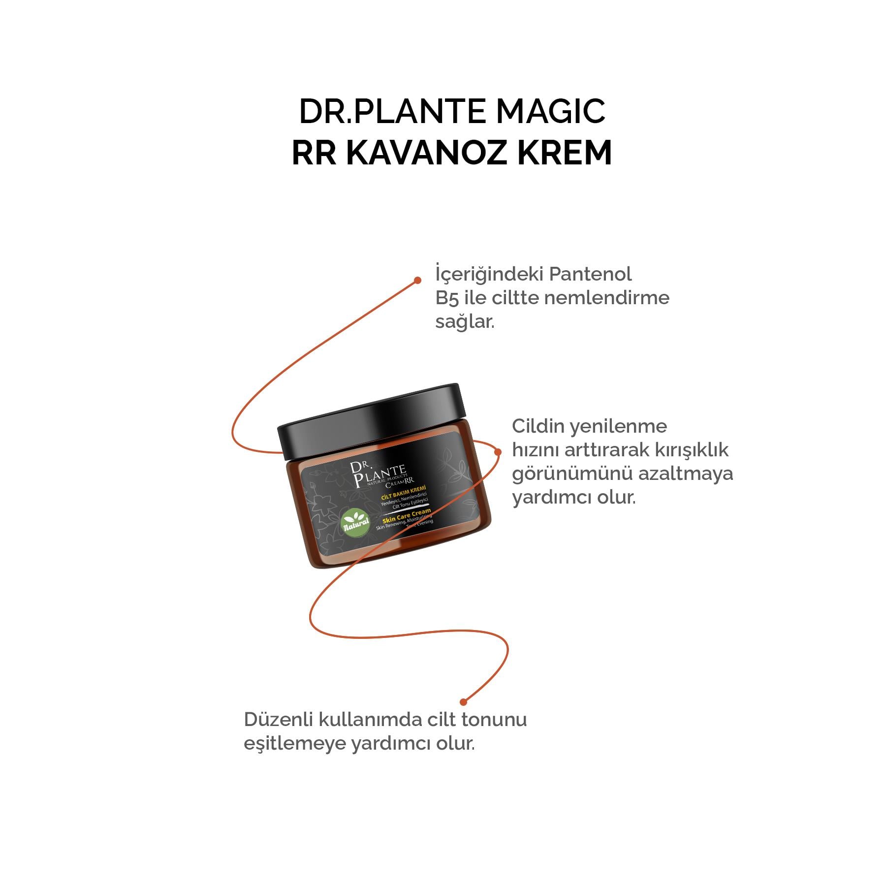 Dr. Plante Nemlendirici Onarıcı Cilt Bakım Kremi 100 ml