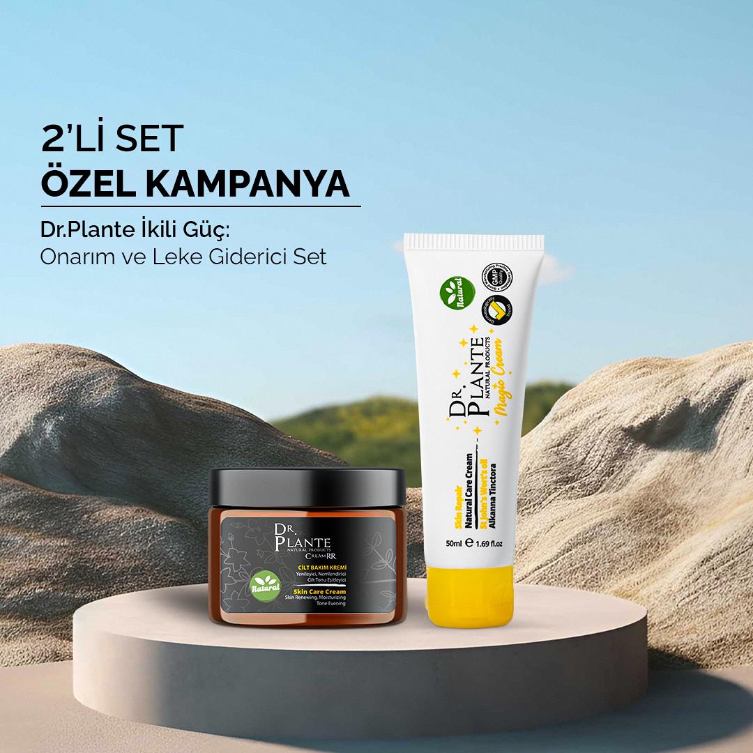 Dr. Plante İkili Güç: Onarım ve Leke Giderici Set