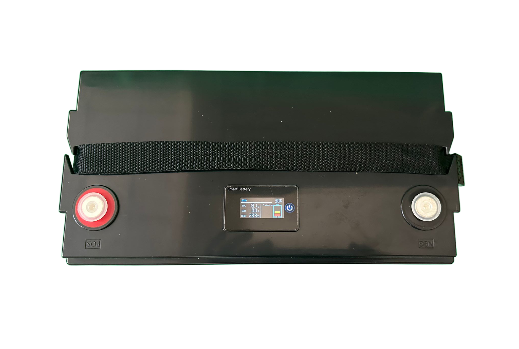 12.8V 100Ah LiFePO4 Akü LCD