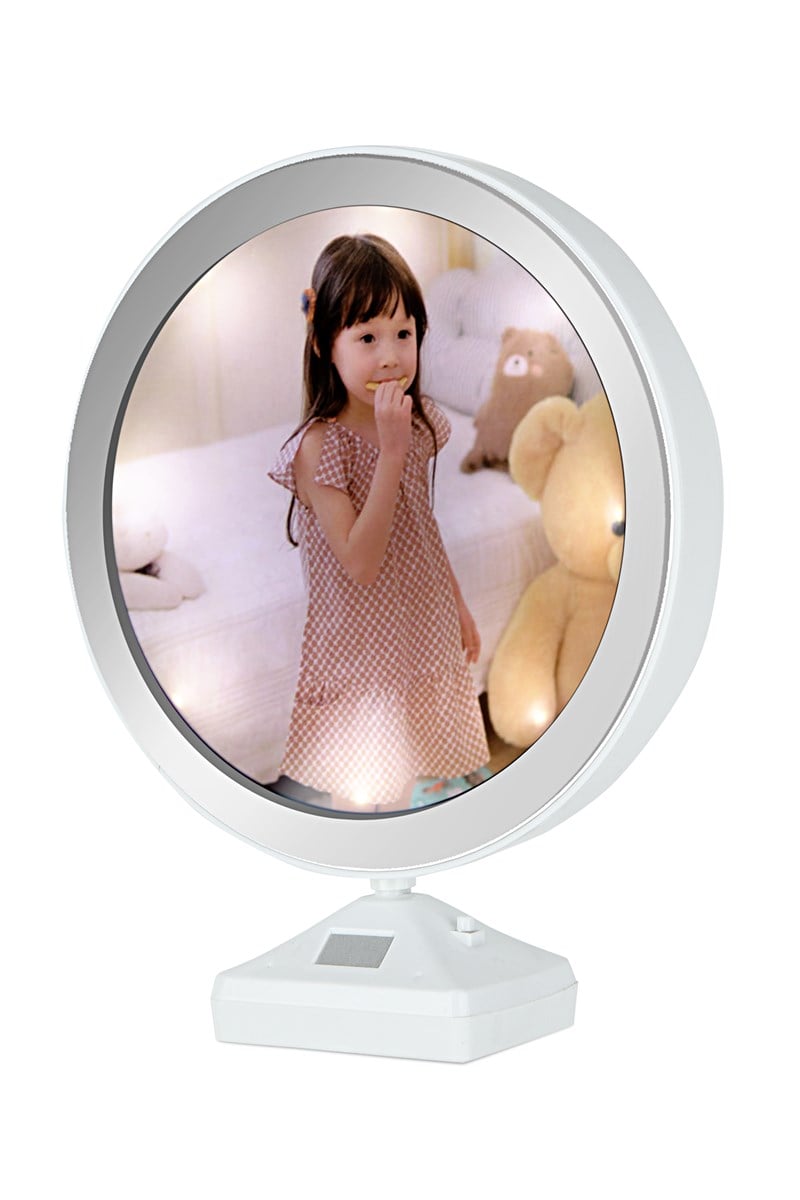 Beyaz Led Ayna (dügmeli) 20 cm