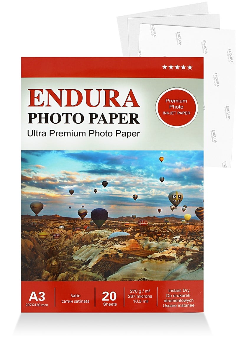 Endura Photo Paper A3 Mat (30x40-20'lik)