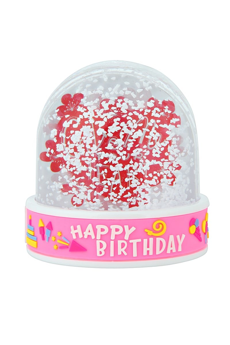 Happy Birthday Kar Küresi (müziksiz-ışıksız) 5013HPB