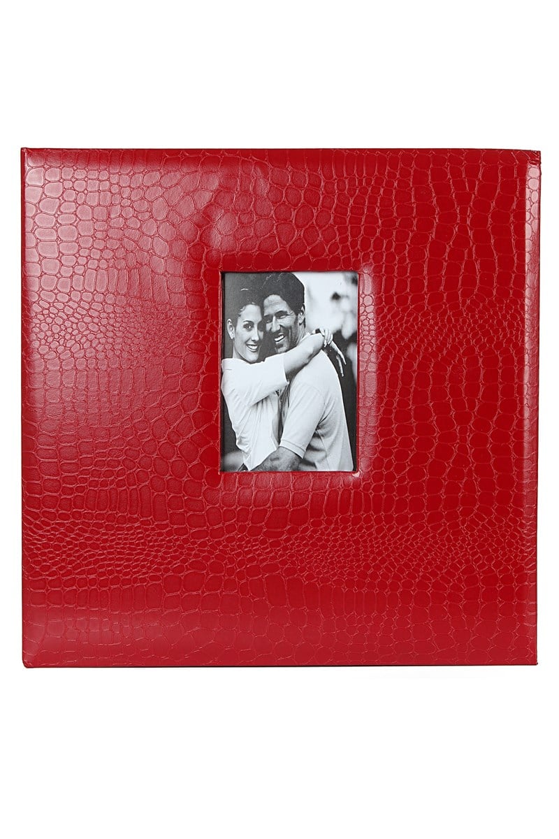 Kırmızı Deri Fotoğraf Albümü (10X15CM) 46600