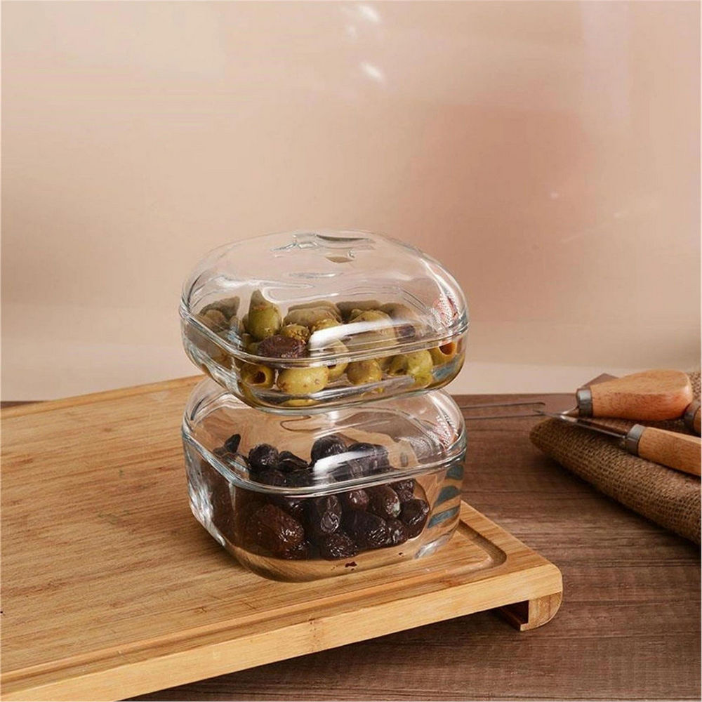 Paşabahçe 2' Li Plus Cam Kapaklı Saklama Takımı (01.96888)