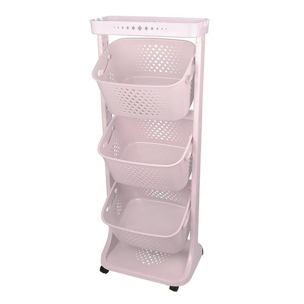 Titiz Pembe Kat Kat Sepet Organizer (0262-01-226-05-241454)