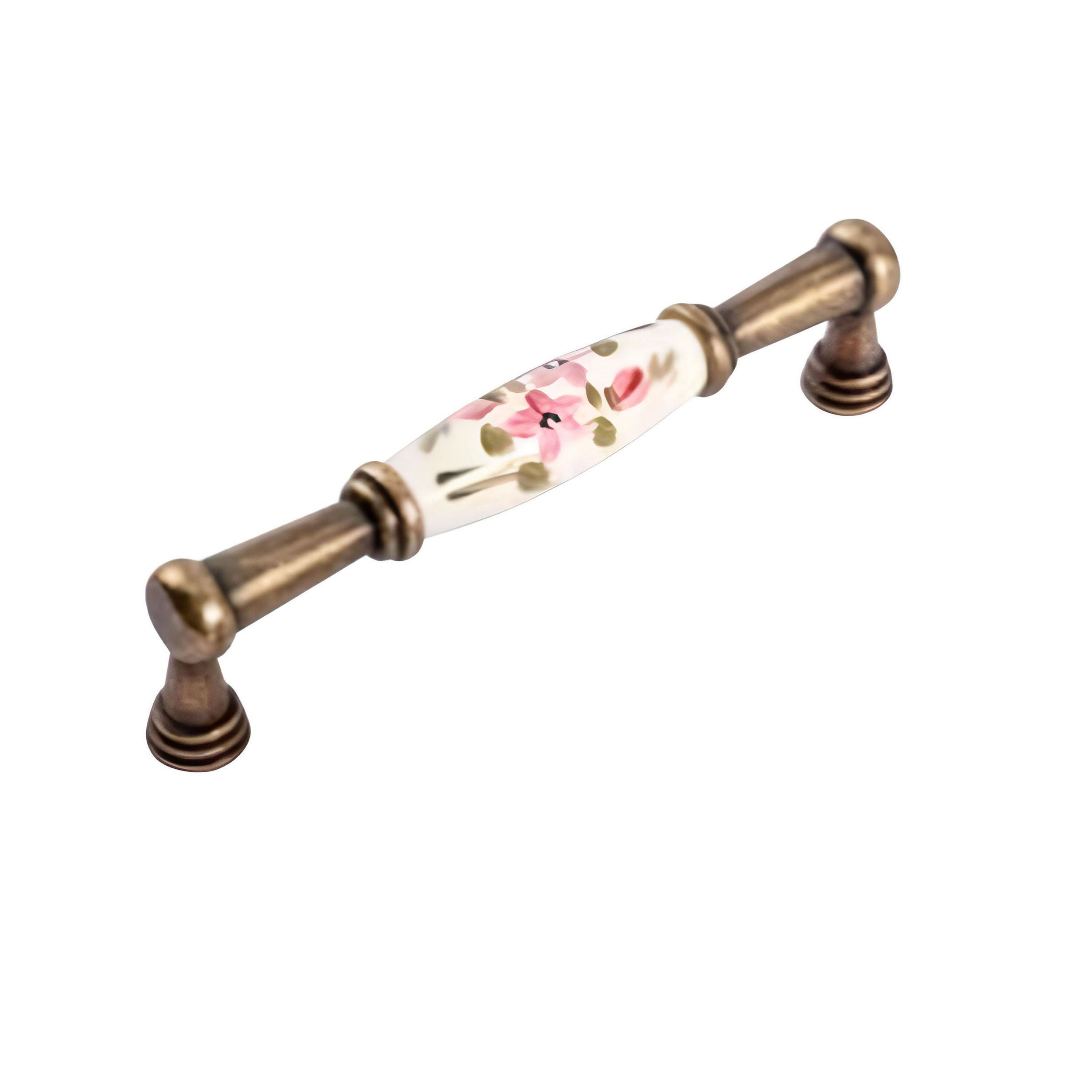 Doğanlar Krem Olifka Joint Porselen 017 Desenli 128 mm Kulp (04 211 304049128 KP017)