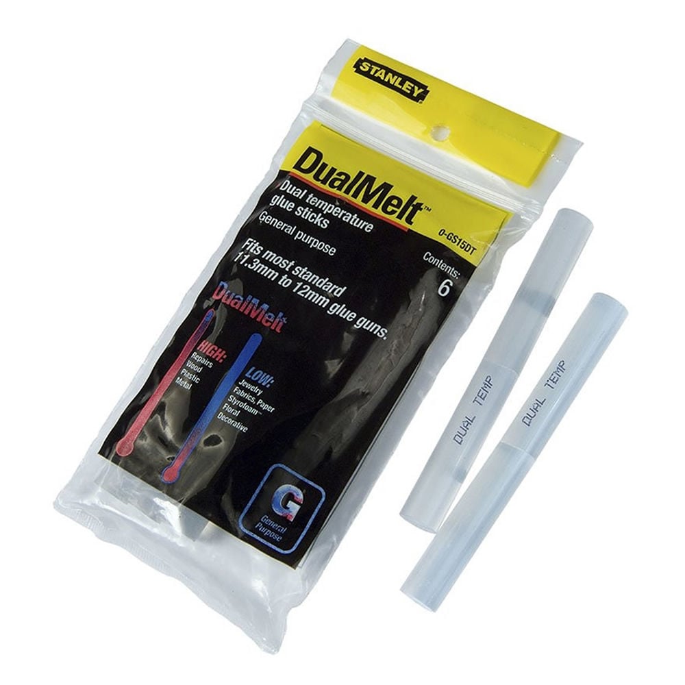Stanley 11,3 mm Düşük / Yüksek Sıcaklık Yapıştırma Çubuğu (6 Adet) (1-GS15DT)