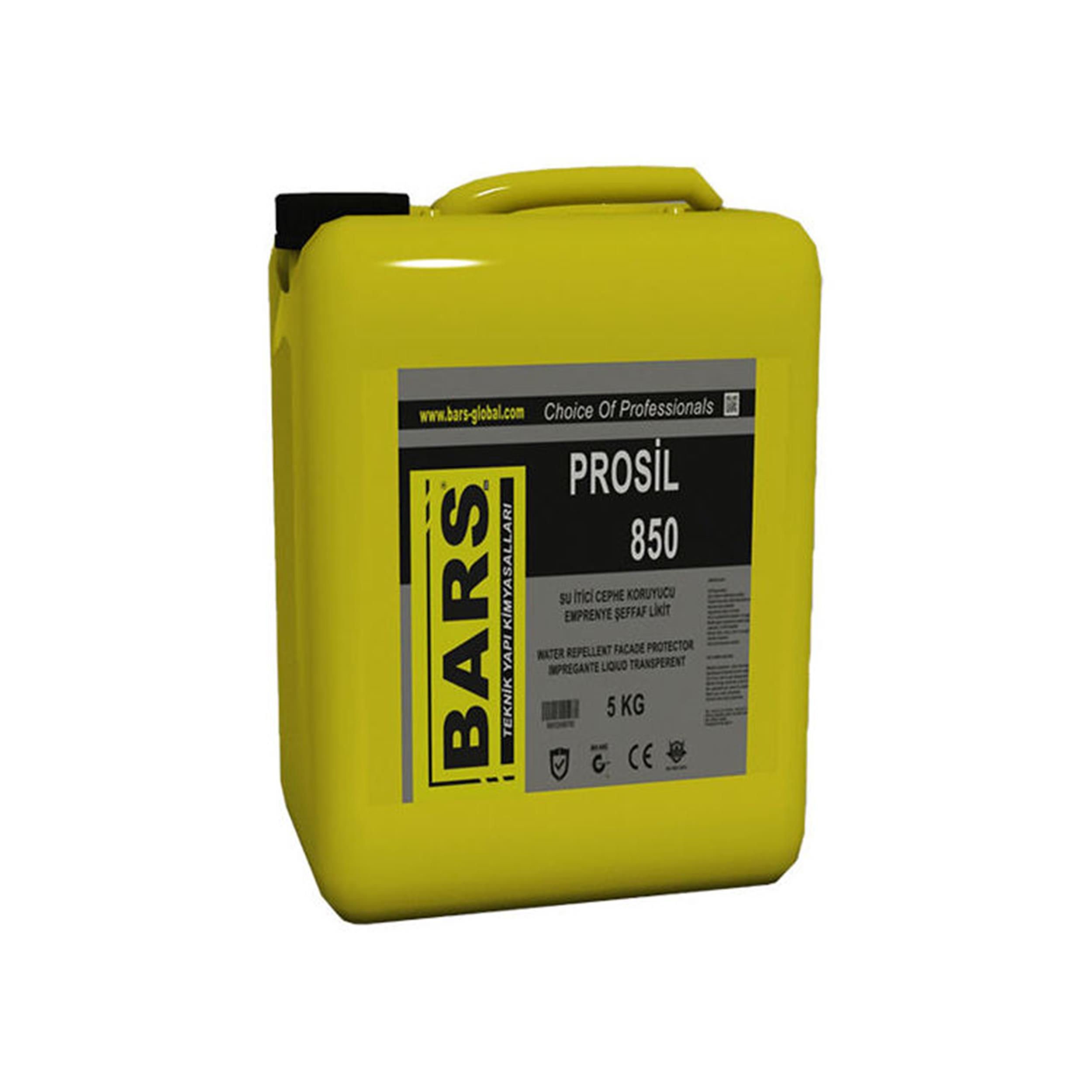 BARS Şeffaf 5 Kg Prosil 850 Su İtici Likit (10000110250)