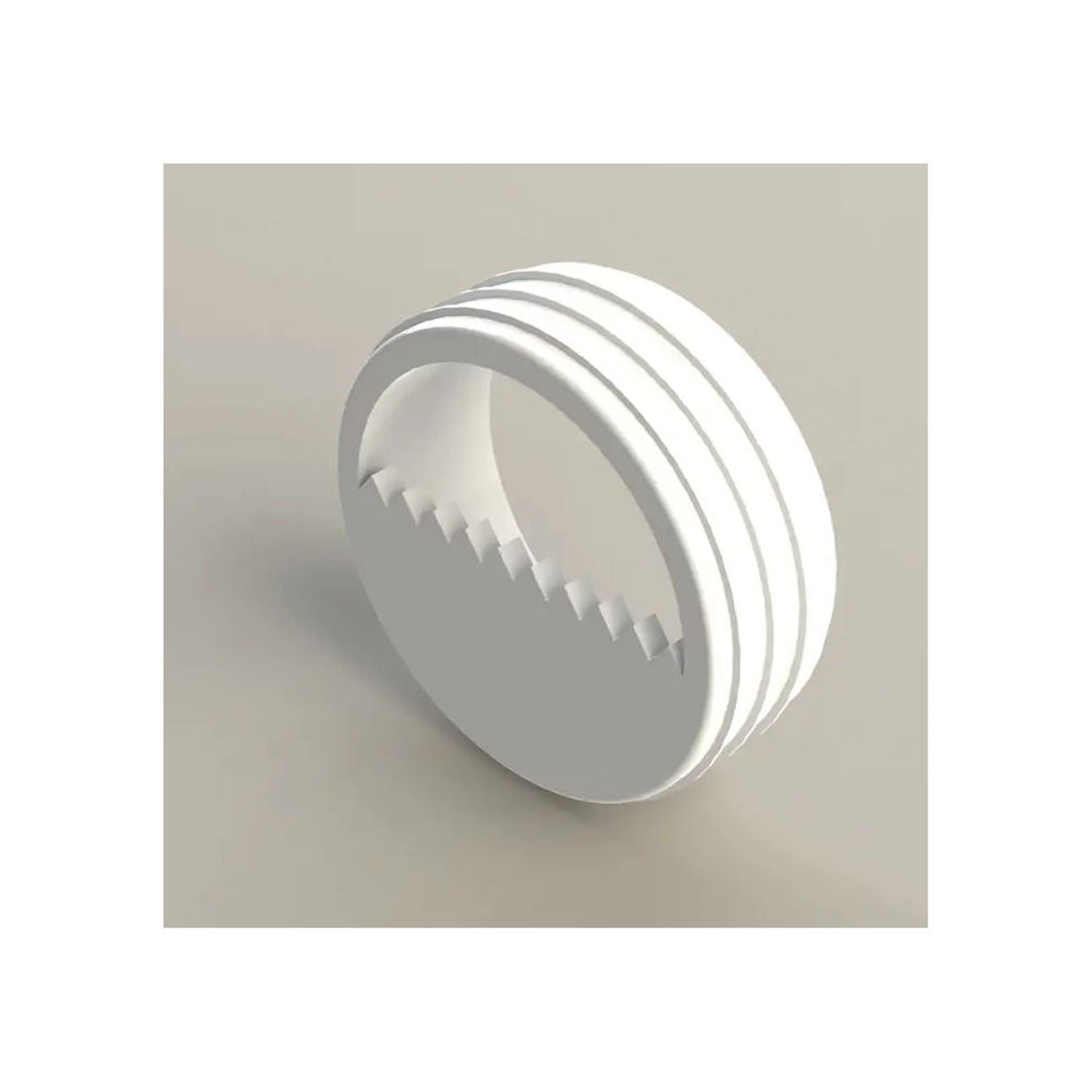 Mesan Beyaz 30 mm Askı Plastiği (105-03-06-302)