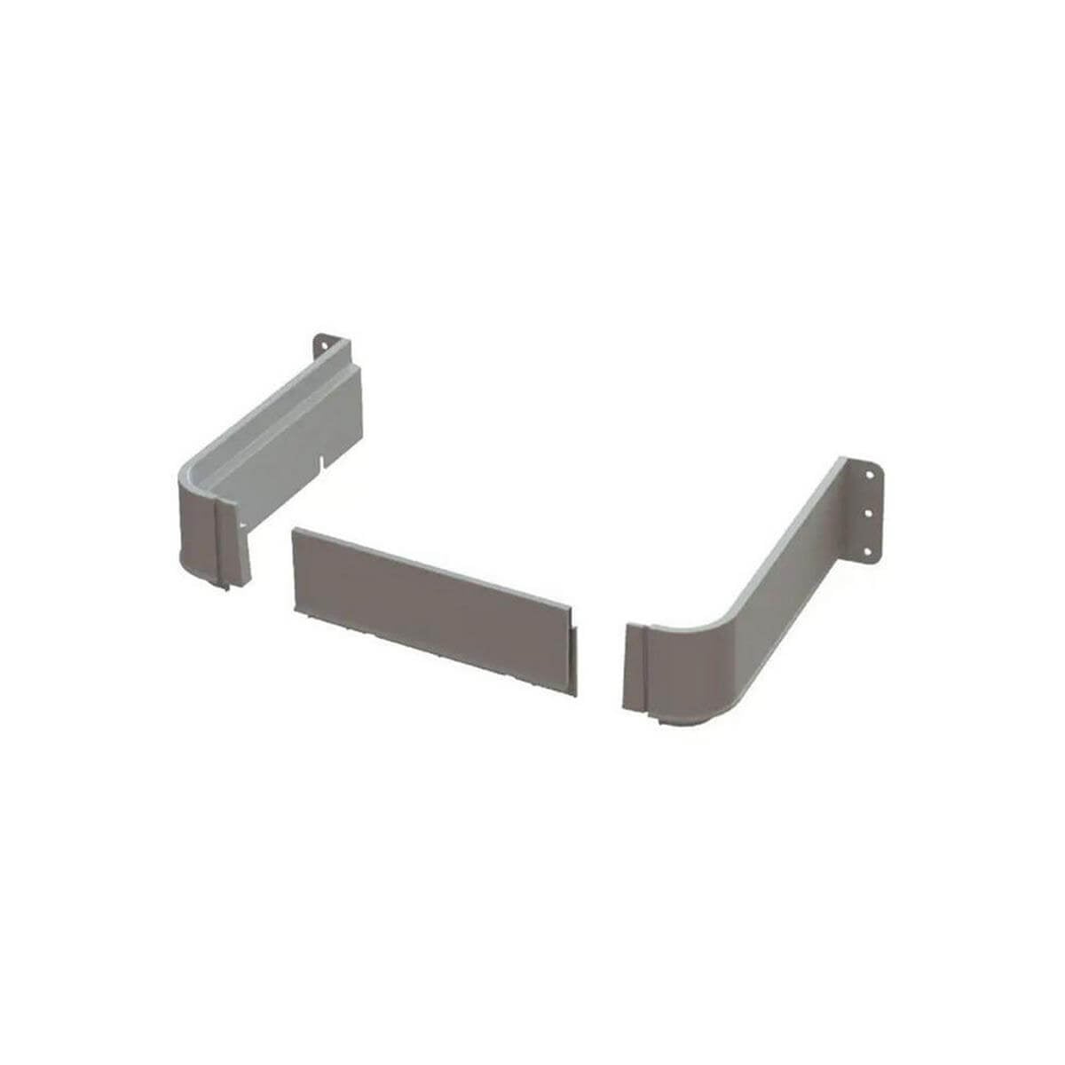 Mesan Gri 440 mm Plastik Gider Kapama (105-91-08-303)