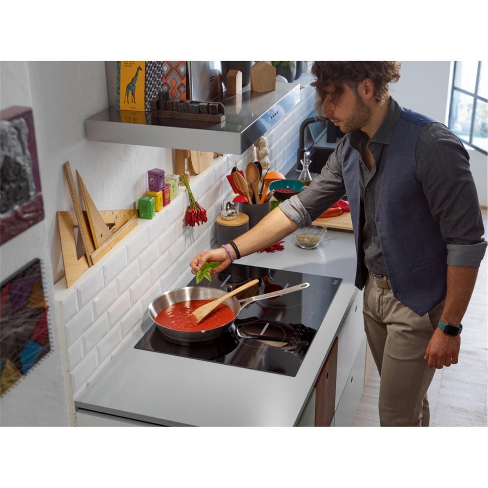 Franke Siyah Cam Smart FSM 65 cm 4 Gözlü İndiksiyonlu Ankastre Ocak (108.0606.108)