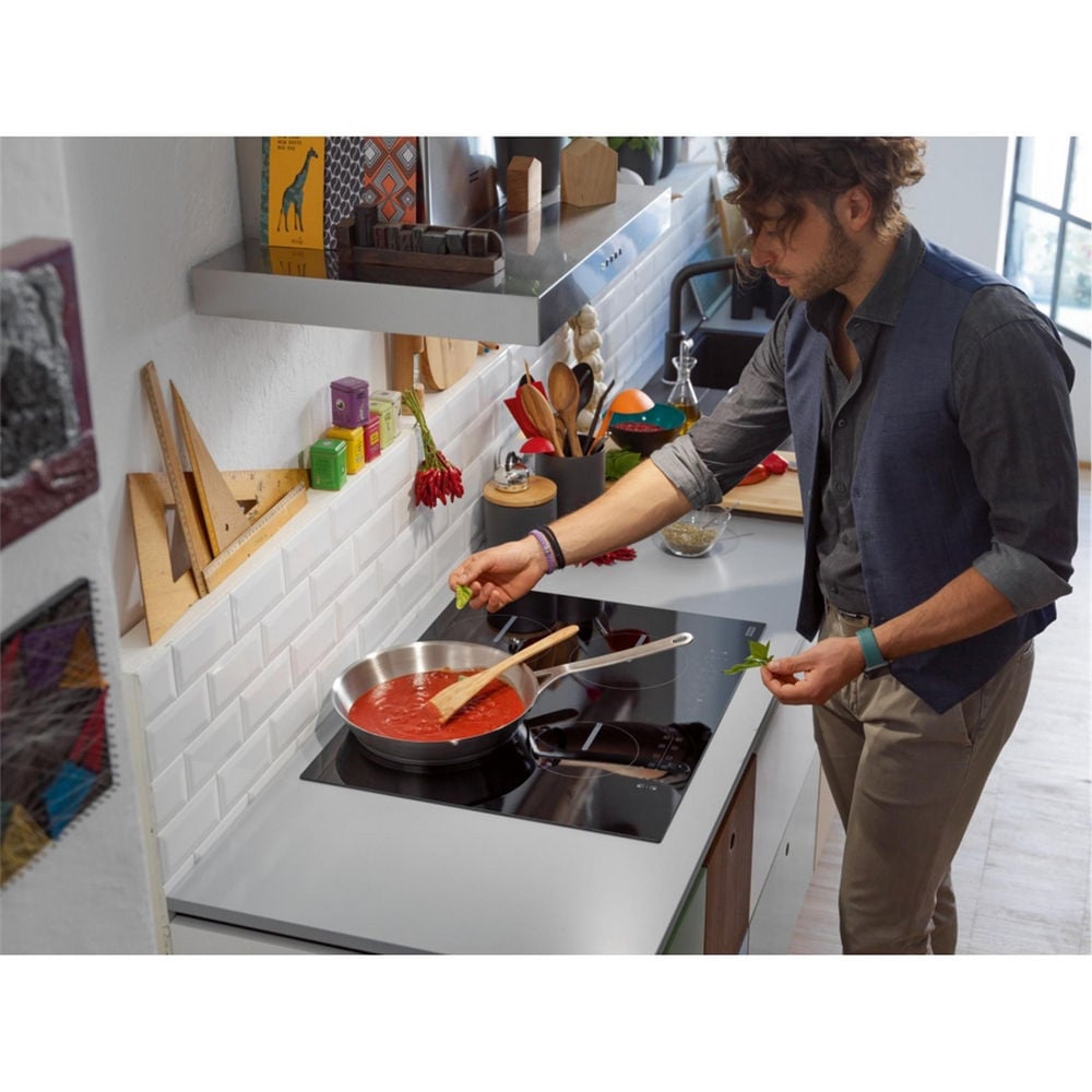 Franke Siyah Cam Smart FSM 65 cm 4 Gözlü İndiksiyonlu Ankastre Ocak (108.0606.108)