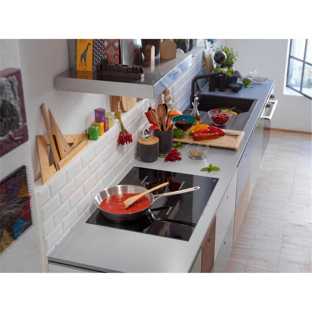 Franke Siyah Cam Smart FSM 65 cm 4 Gözlü İndiksiyonlu Ankastre Ocak (108.0606.108)