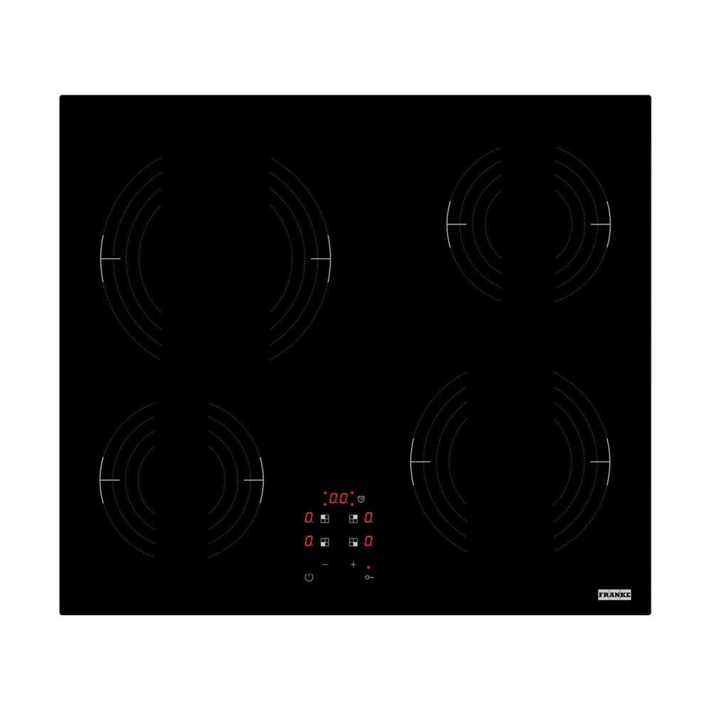 Franke Siyah Cam Seramik 4 Gözlü Elektrikli Ocak (108.0669.349)