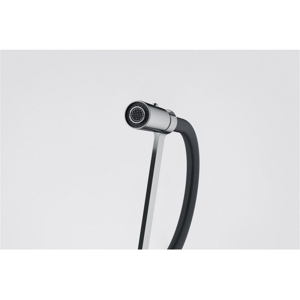 Franke Krom - Siyah Lina Duşlama Özellikli Spiralli Eviye Bataryası (115.0626.085)