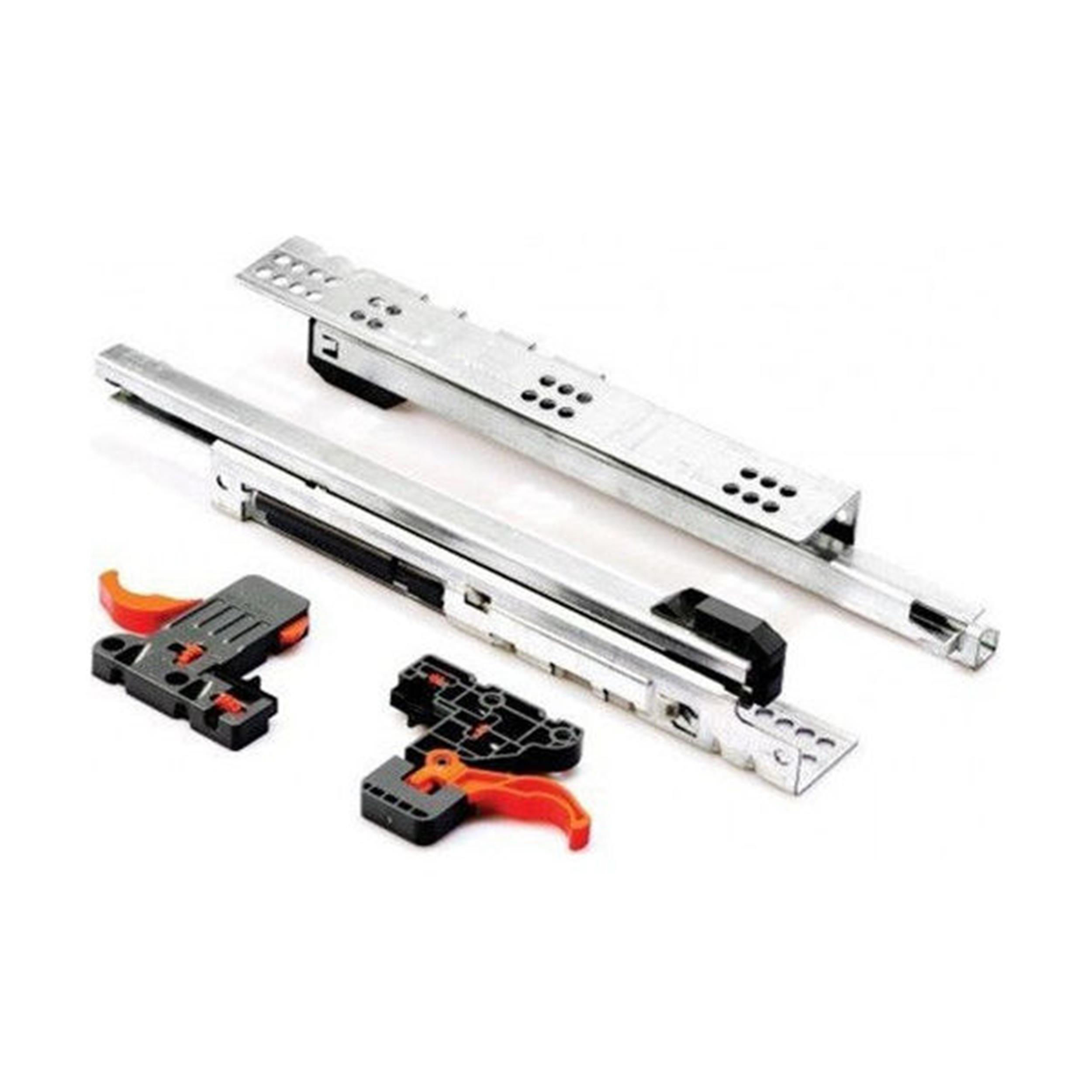Samet 350 mm 30 Kg Smart Slide Tek Açılım Frenli Ray (Mandal Hariç) (127221303)