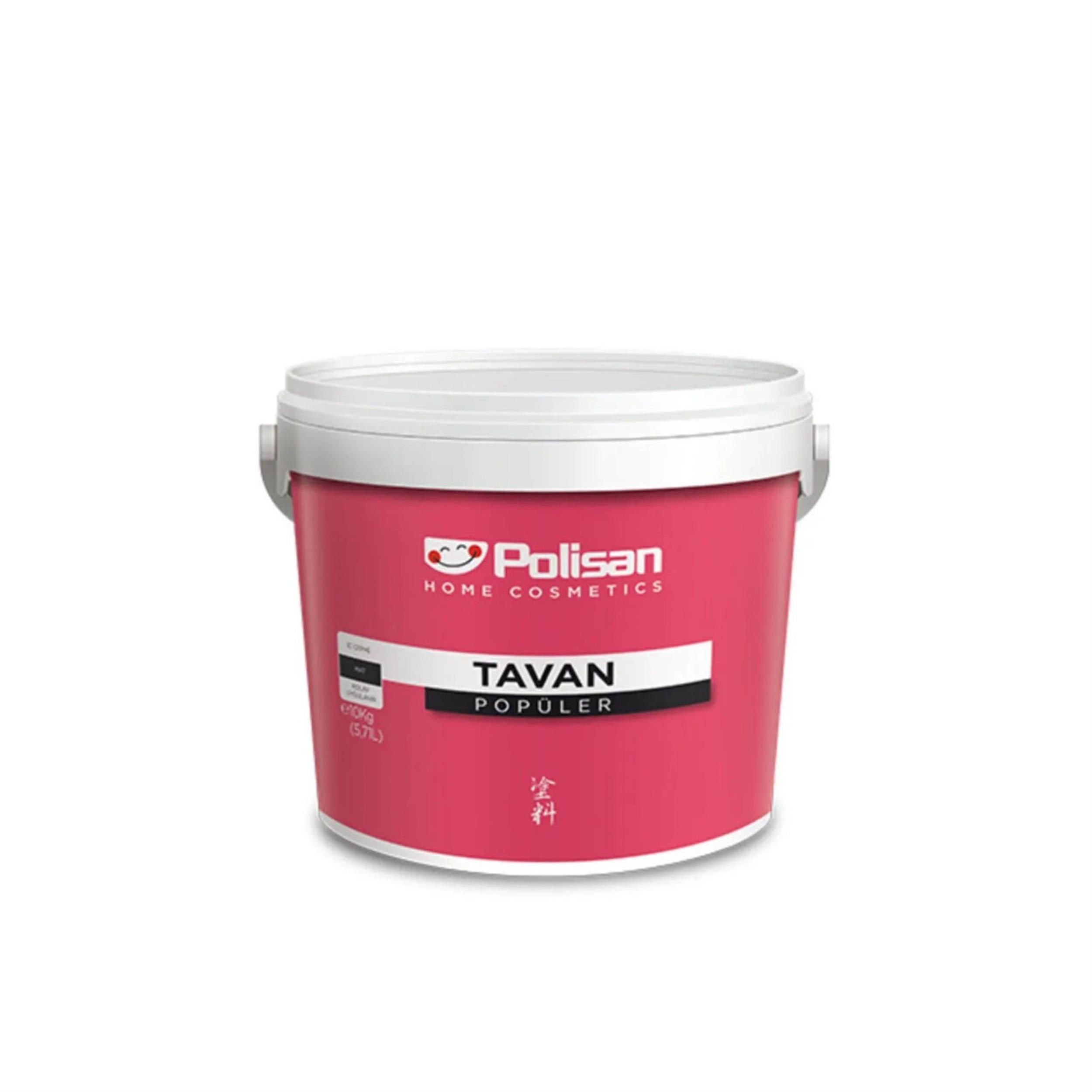 Polisan Beyaz 10 Kg Popüler Mat Tavan Boyası (20A00011600)