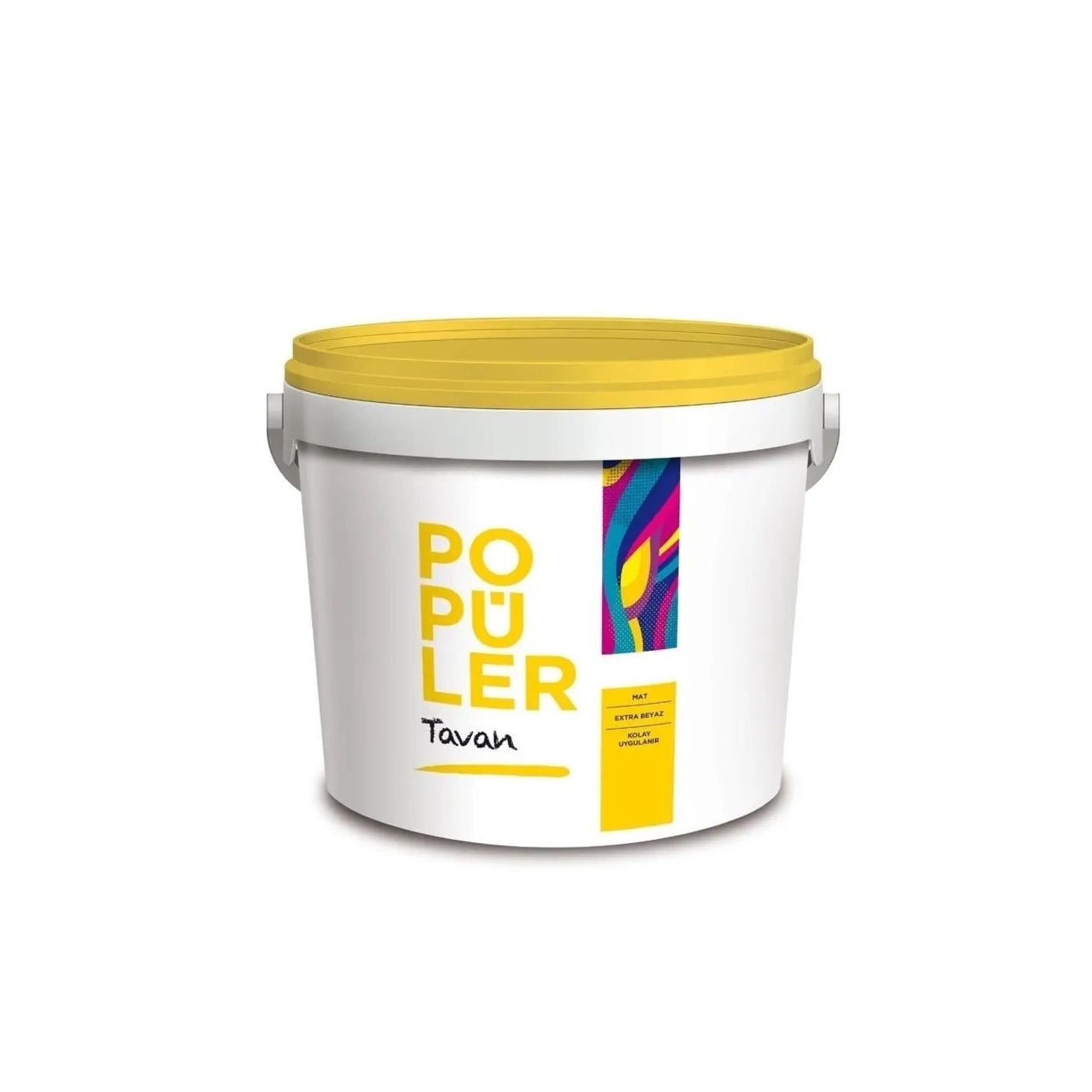 Polisan Beyaz 17,5 Kg Popüler Mat Tavan Boyası (20A00012000)