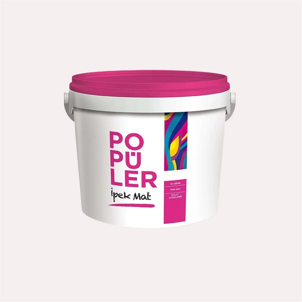 Polisan Sade Beyaz - Cİ-6890 3,5 Kg Popüler Silikonlu İpek Mat İç Cephe Boyası (23E00011000)