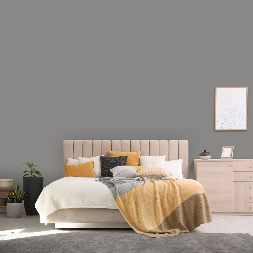 Polisan 4485 - Kadife Grey - Cİ-7624 3,5 Kg Popüler Plastik İç Cephe Boyası (23F00011000)