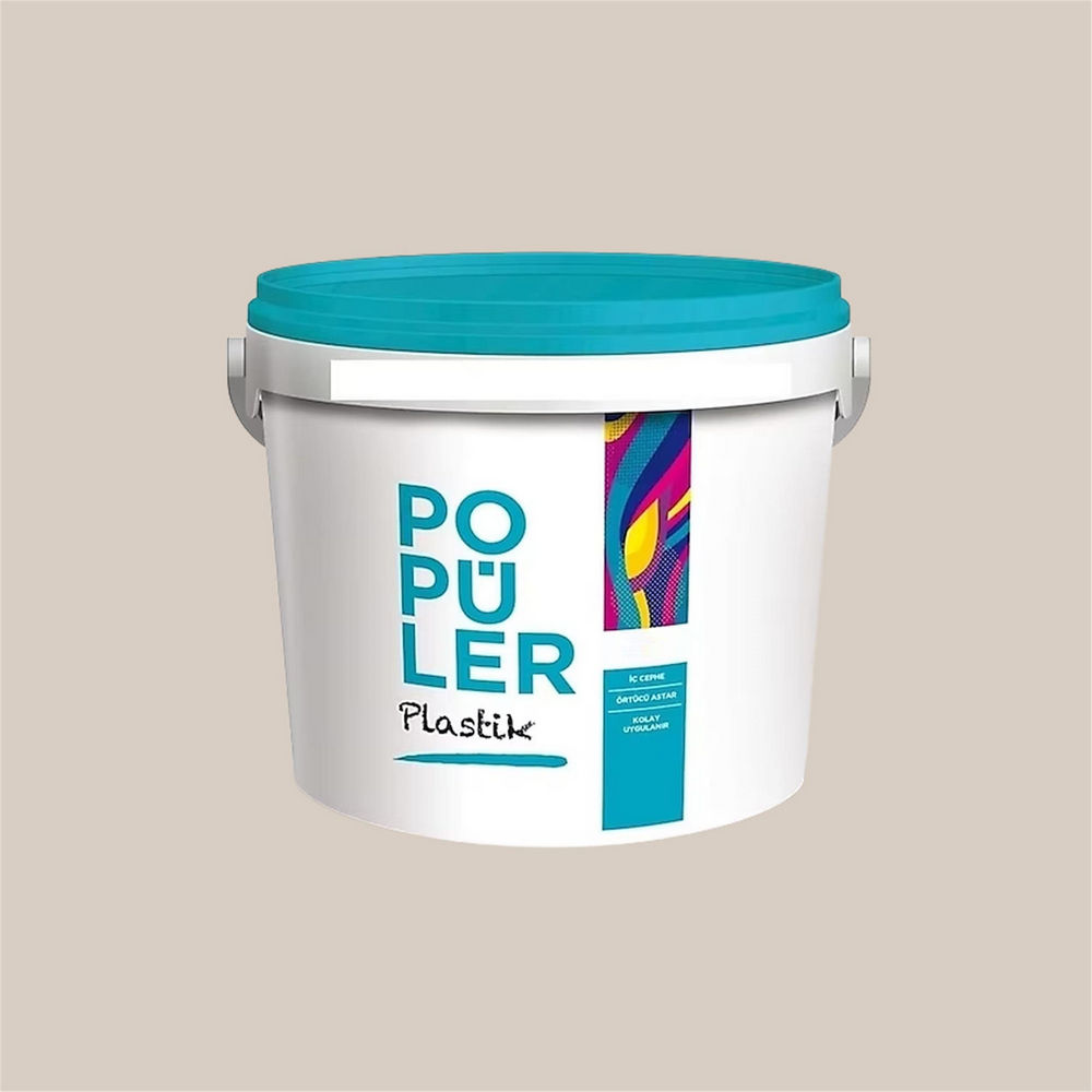 Polisan 1640 - Doğal Bej - Cİ-6481 20 Kg Popüler Plastik İç Cephe Boyası (23F00012000)