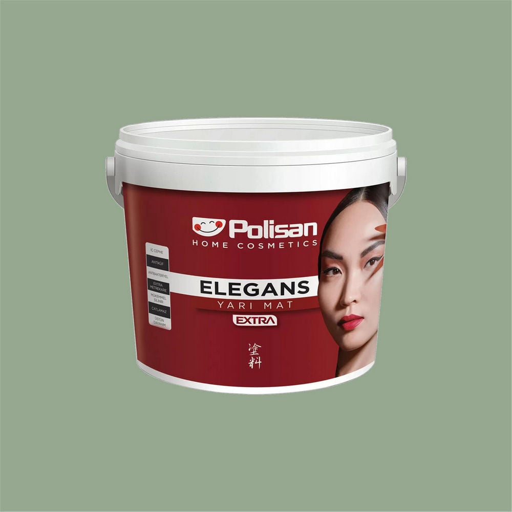 Polisan Cİ-7364 2,5 Litre Elegans Extra Yarı Mat İç Cephe Boyası (25600031000)