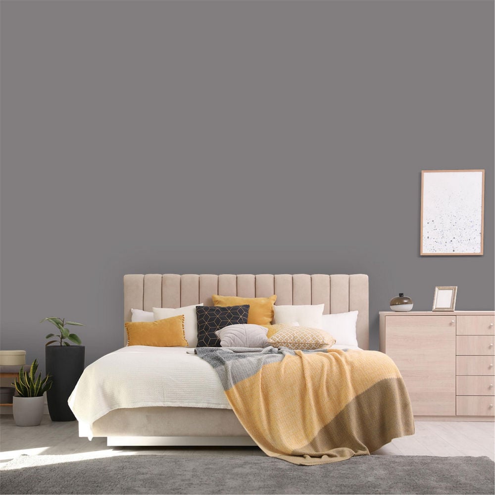 Polisan 4476 - Kül Grisi - Cİ-7605 7,5 Litre Elegans Extra Yarı Mat İç Cephe Boyası (25600041600)