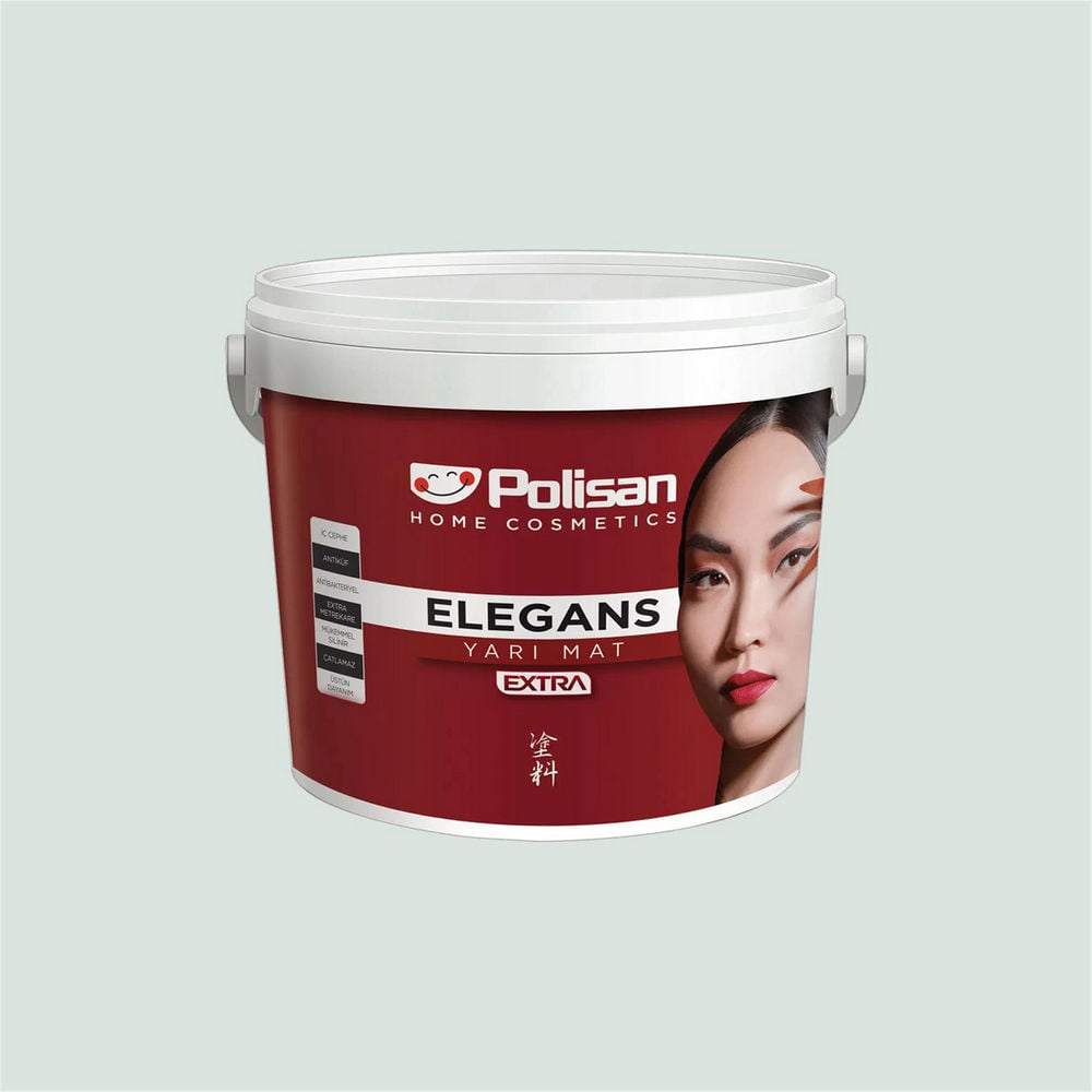 Polisan Cİ-7391 2,5 Litre Elegans Extra Yarı Mat İç Cephe Boyası (25600061000)