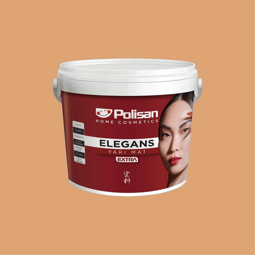 Polisan 1860 - Karizmatik Krem - Cİ-7151 7,5 Litre Elegans Extra Yarı Mat İç Cephe Boyası (25600061600)