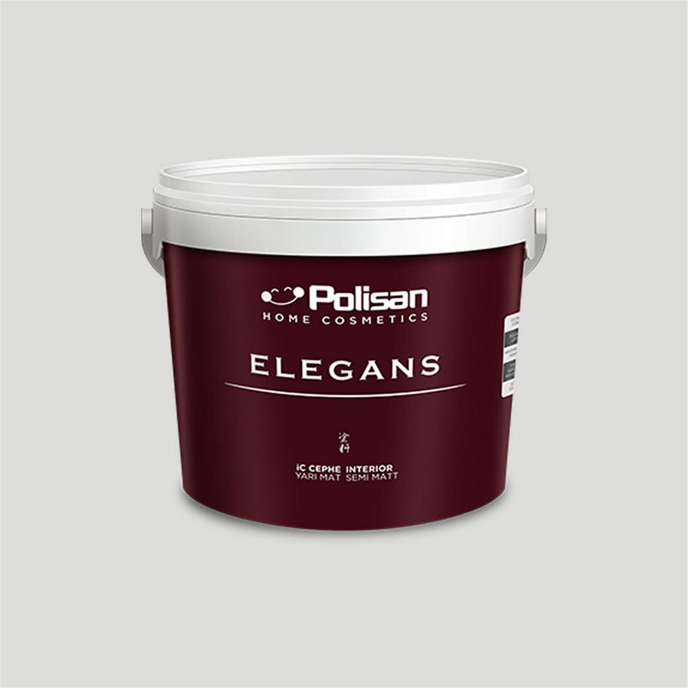 Polisan 3040 - Saf - Cİ-3040 7,5 Litre Elegans Yarı Mat Mix İç Cephe Boyası (25C00061600)
