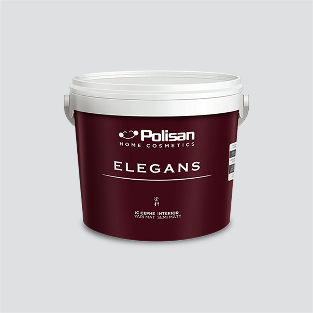 Polisan 4473 - Dingin Gri - Cİ-7601 12,5 Litre Elegans Yarı Mat Mix İç Cephe Boyası (25C00062010)
