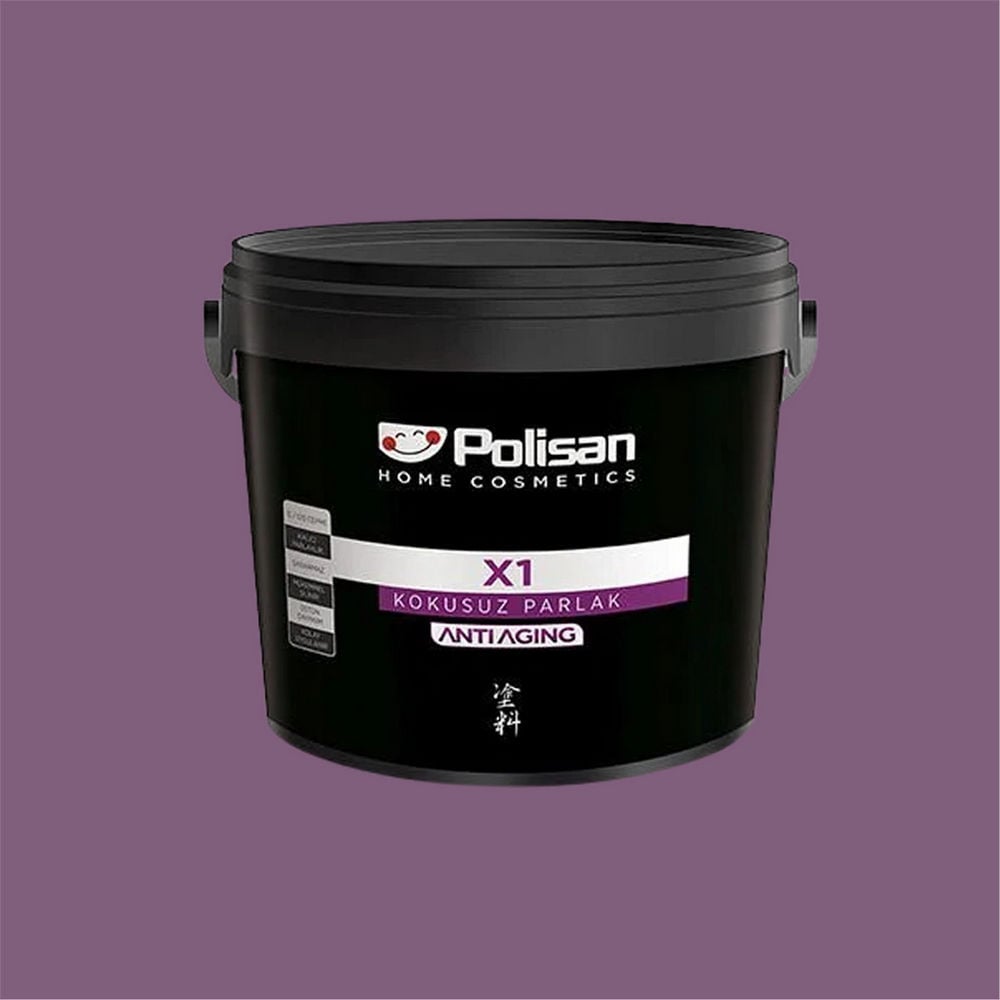 Polisan 4453 - Violetta - Cİ-7555 0,7 Litre X1 Anti Aging Kokusuz İç Cephe Boyası (26500050600)