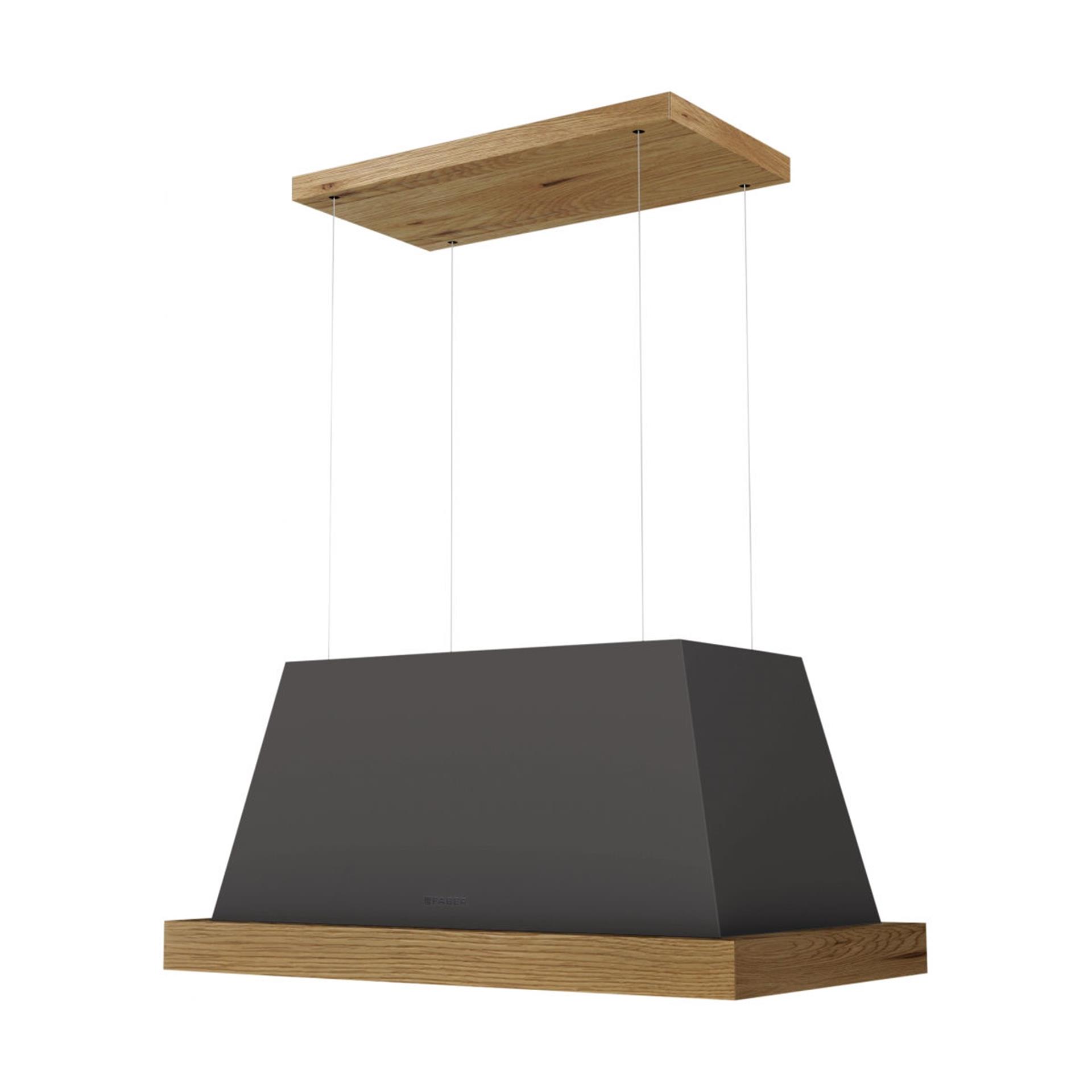 Faber Mat Siyah Thea Isola 80 cm Ada Tipi Davlumbaz (321.0517.782)