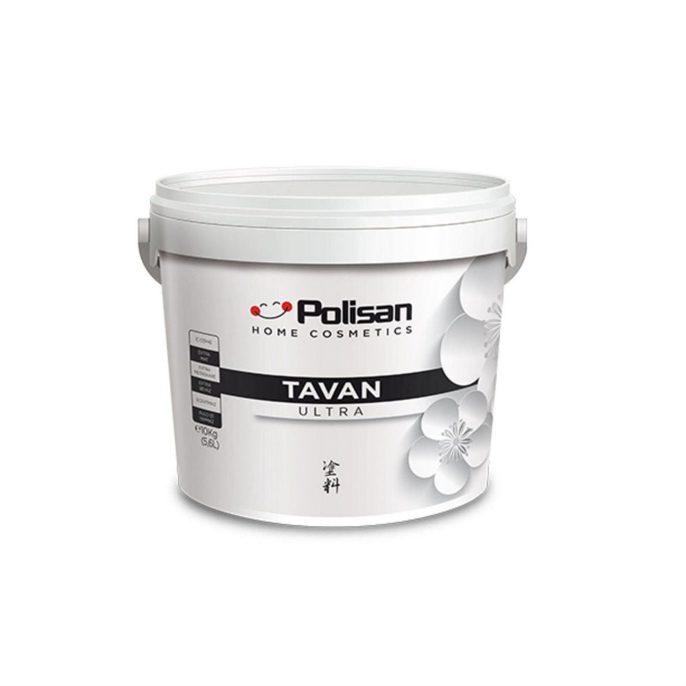 Polisan Beyaz 10 Kg Ultra Mat Tavan Boyası (33100011800)