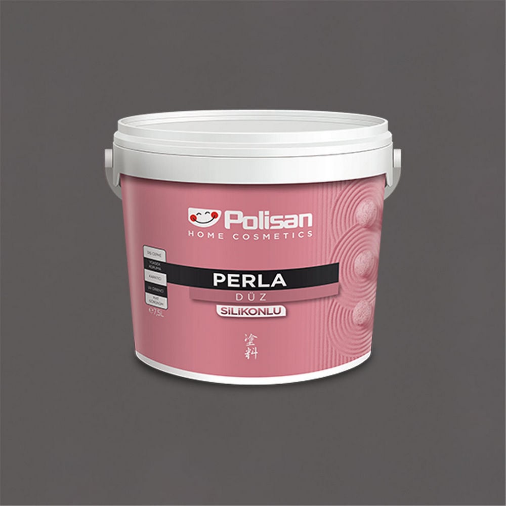 Polisan 2000 - Kasırga Grisi - CD-8216 15 Litre Perla Silikonlu Dış Cephe Boyası (38100022200)