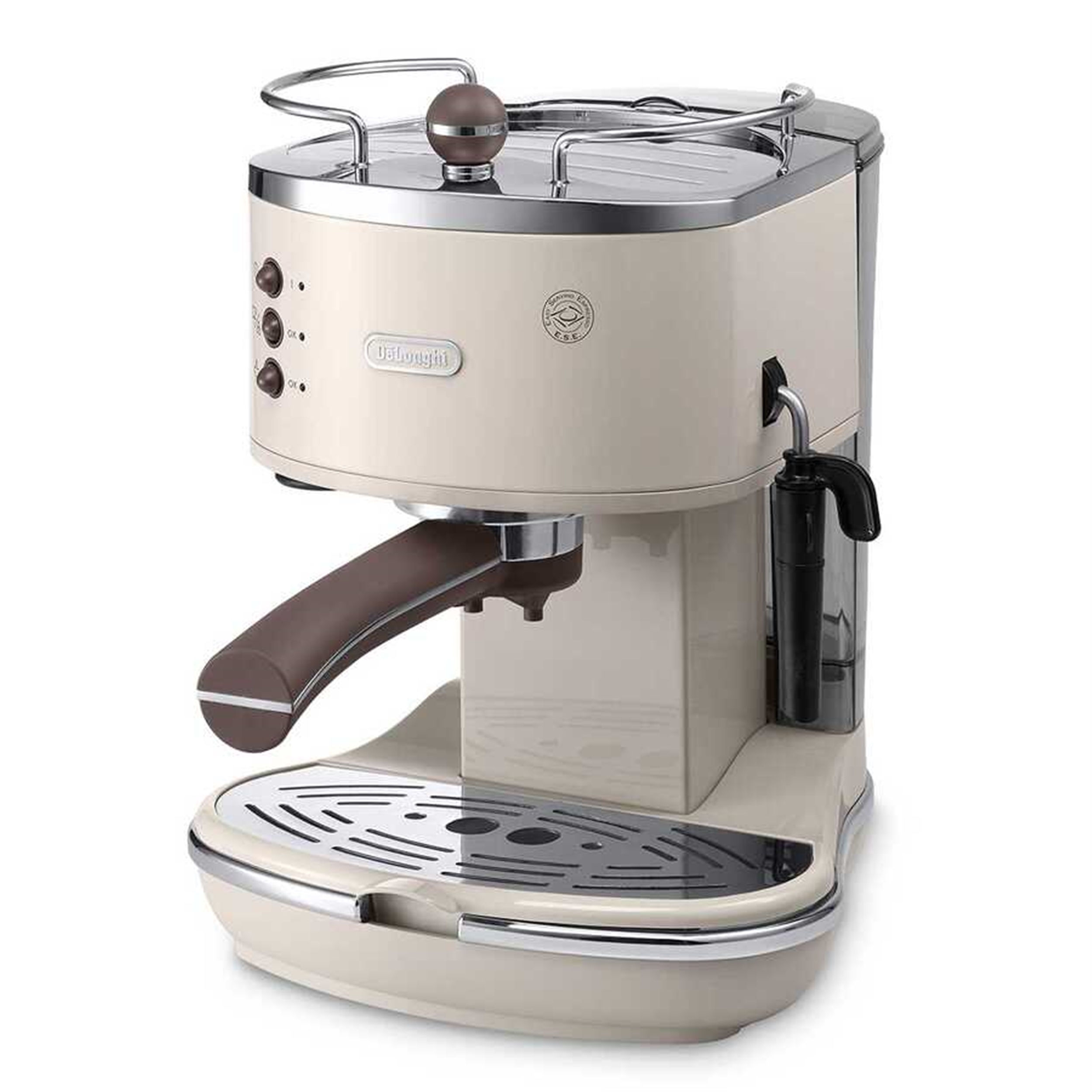 DeLonghi Bej Barista Tipi Manuel İcona Vintange Espresso Makinesi (42000002)
